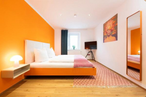 Bunter Hund Apartments - Hund, Parkplatz, Wintergarten